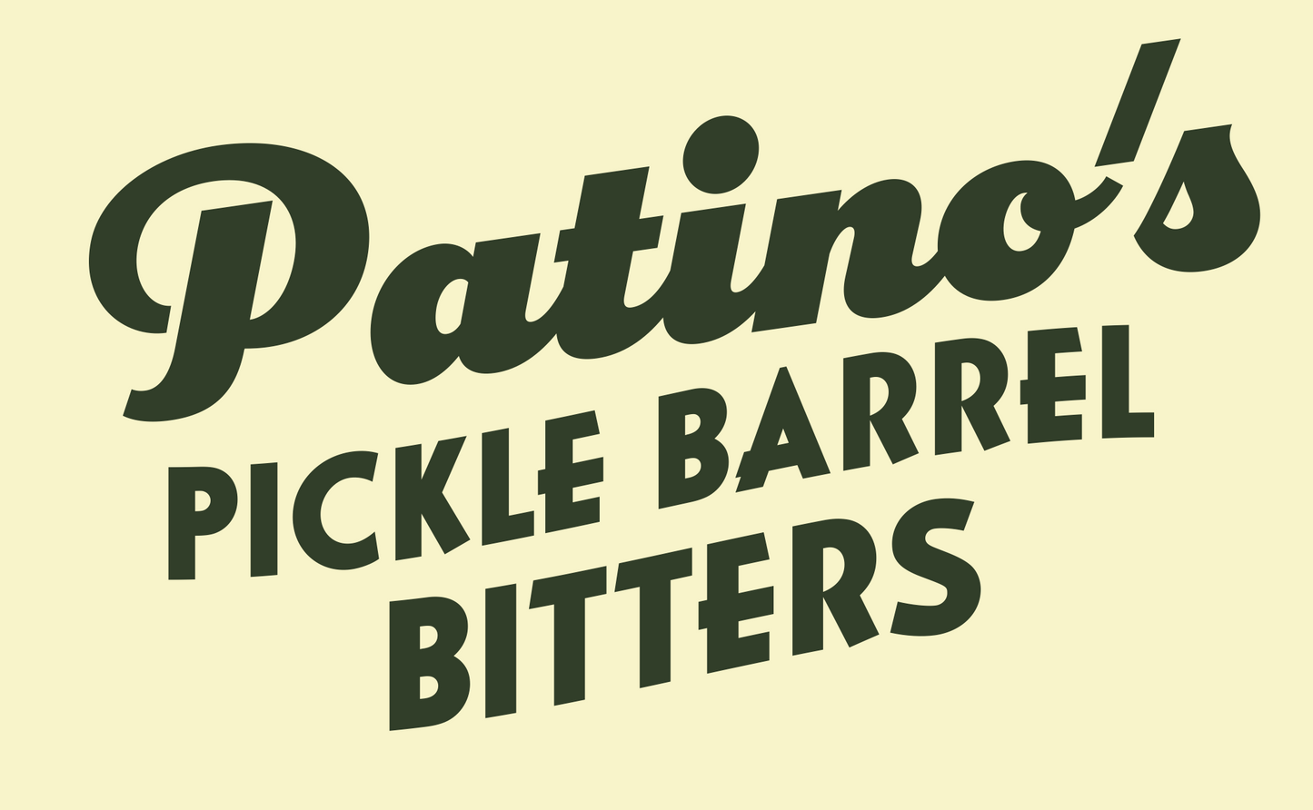 Patino's Pickles Sticker